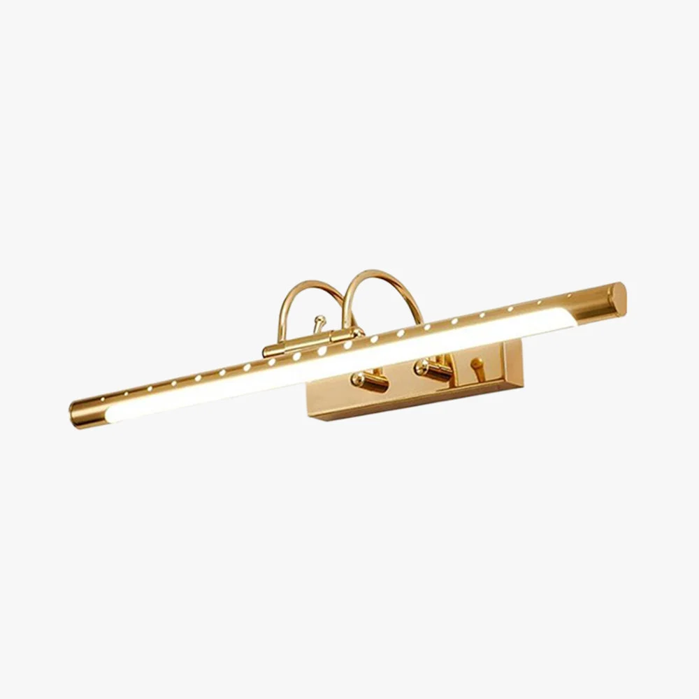 Effective Eryn Modern Linear Vanity Wall Lamp Gold Bathroom Kitchen Optimized