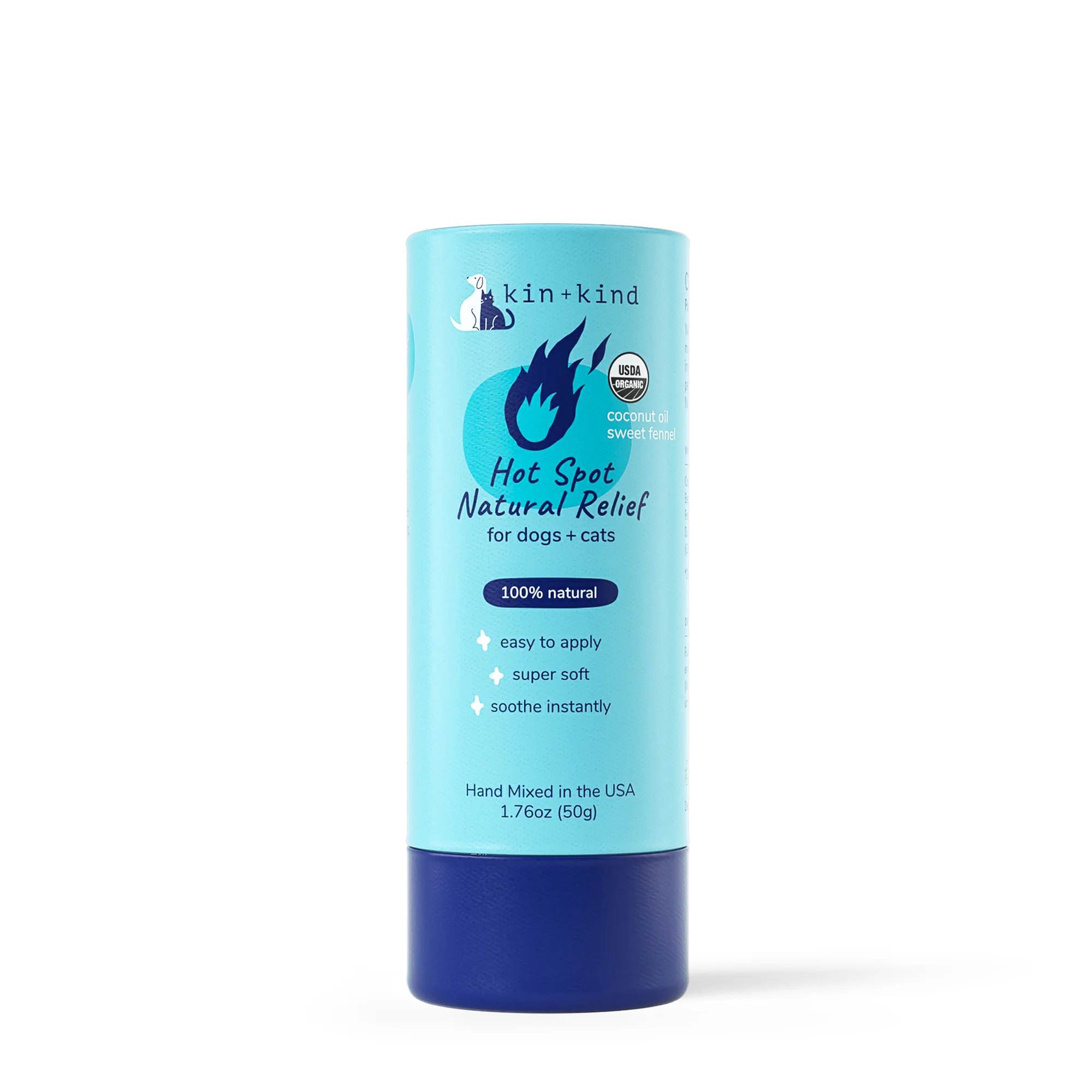 Convenient kin kind Organic Hot Spot Relief Stick for Dogs Cats Enhanced