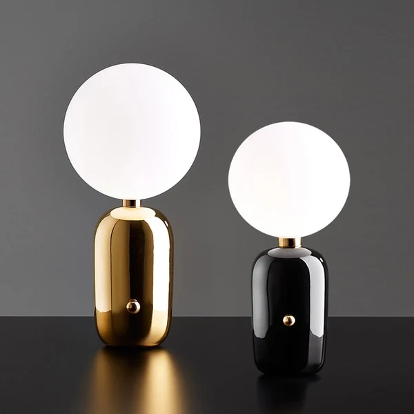 Fine Crafted Nordic Table Lamp Detailed