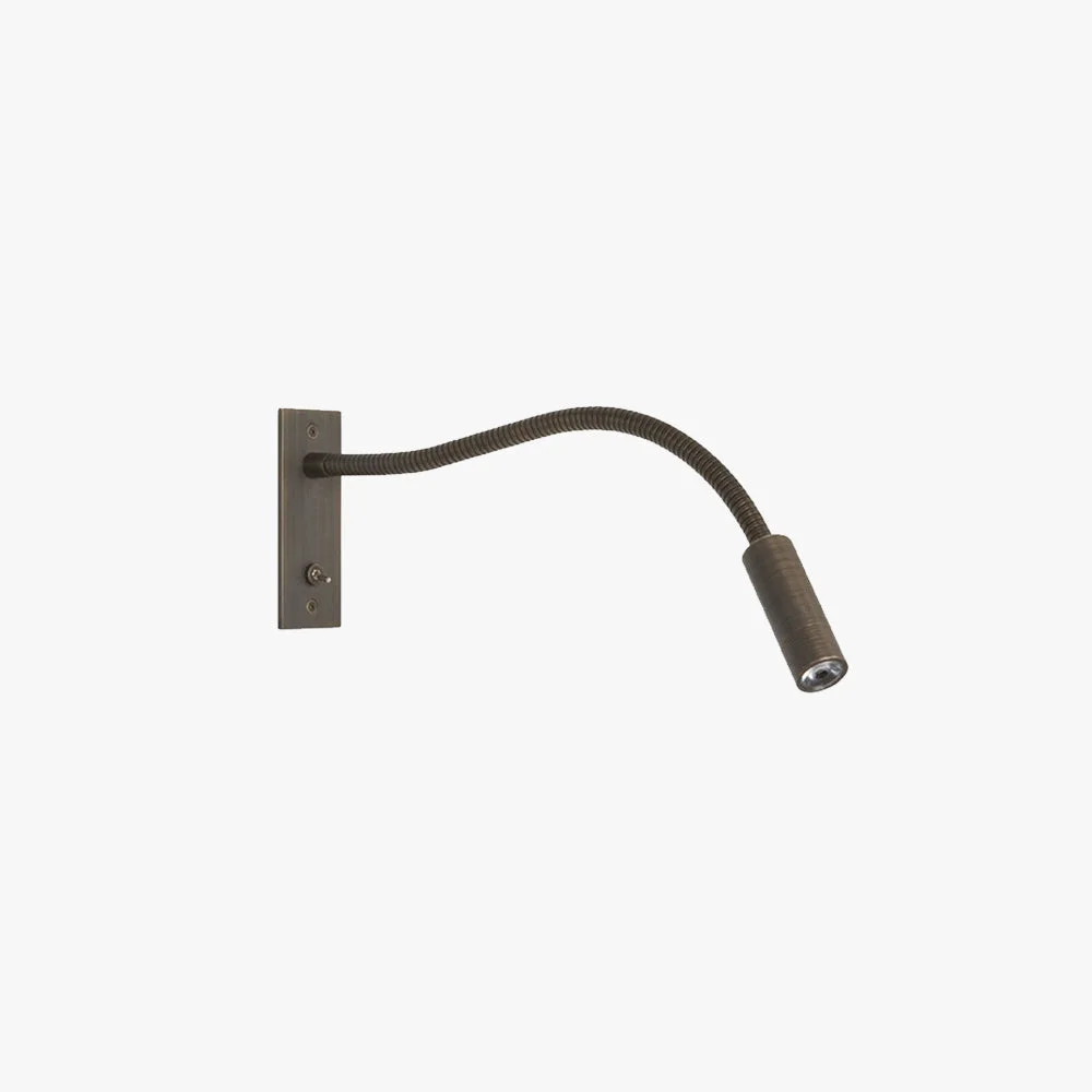 Environmentally Friendly Orr Minimalist Reading Adjustable Spotlight Wall Lamp Bronze Nickel Chrome Clean
