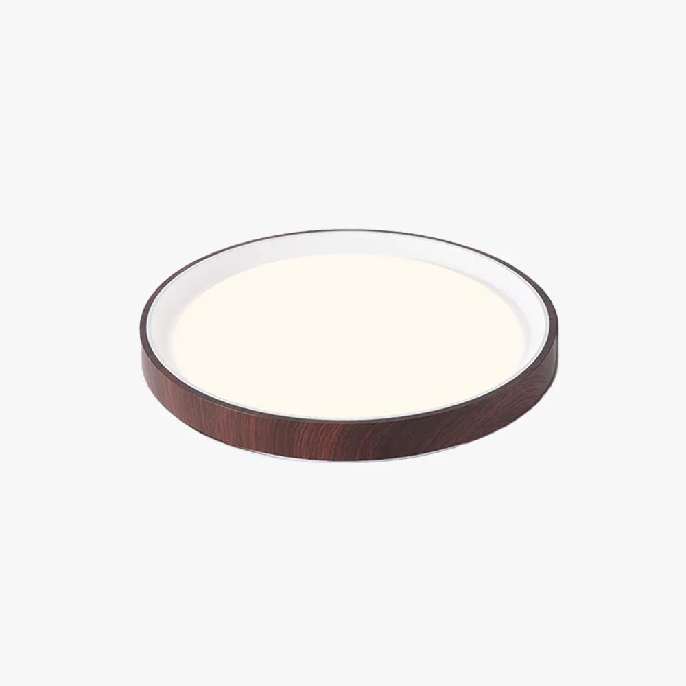 High-Quality Quinn Modern LED Flush Mount Lighting White Wood Acrylic Kitchen Traditional