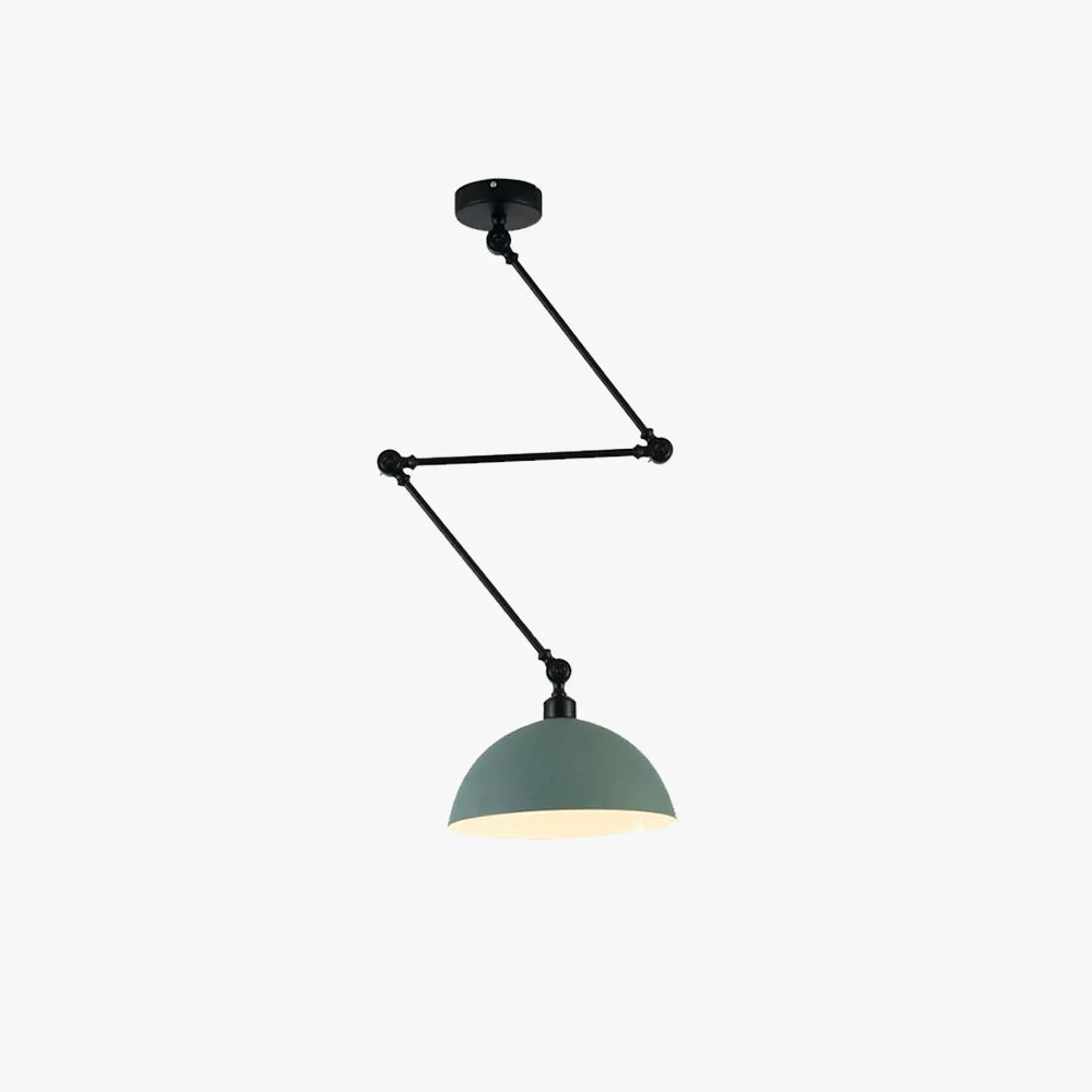 Natural Minori Extendable Domed Pendant Light Black White Red Gold Quality