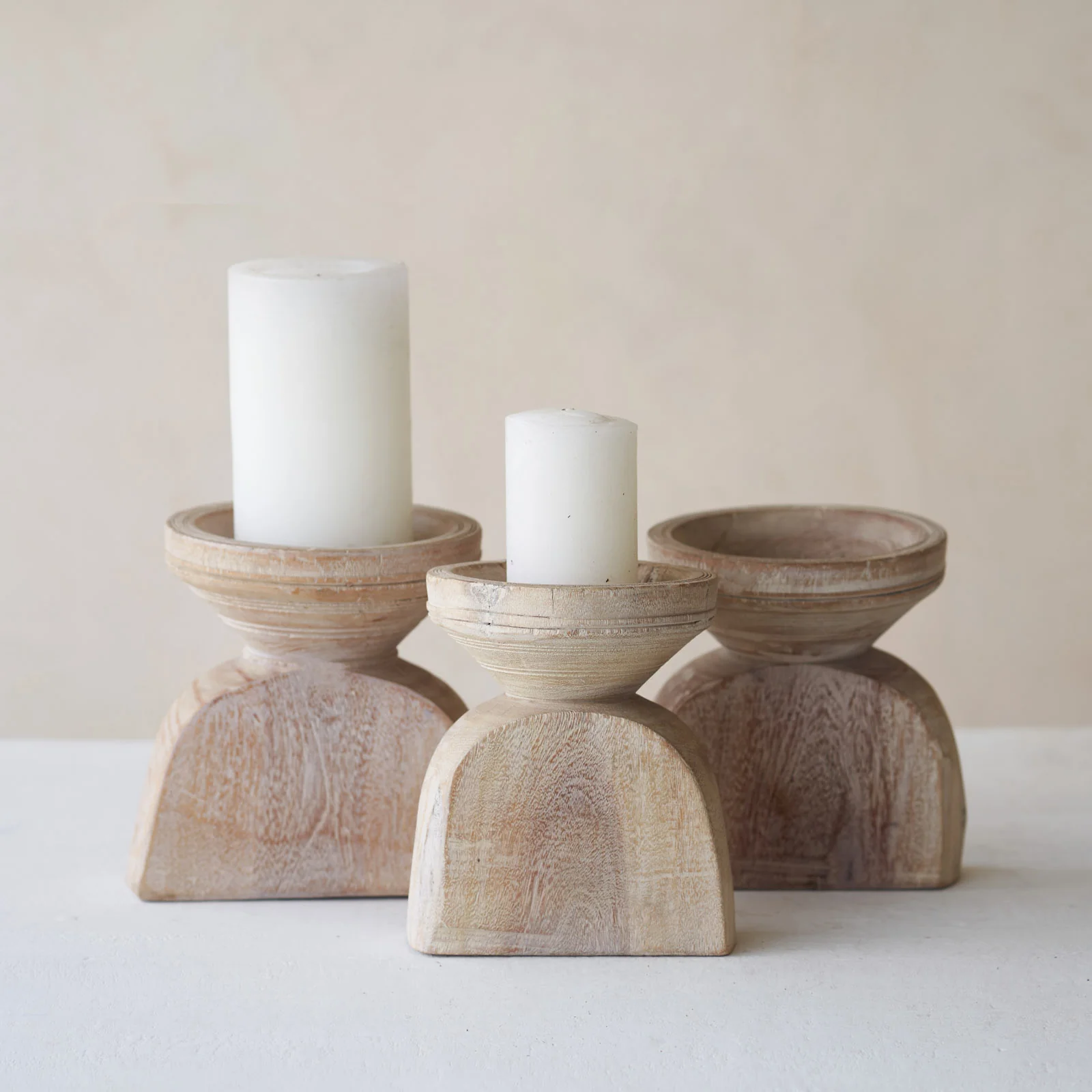 Artisan Vintage Bijoliya Candle Holder Clean