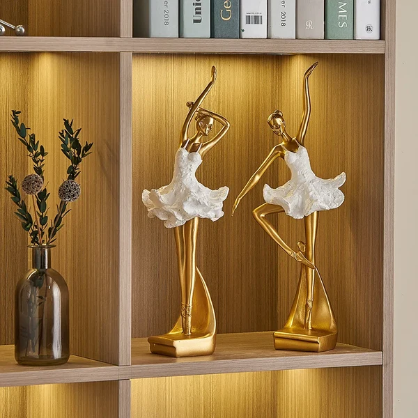 Professional Nordic-Style Ballet Dancer Desktop Decor Practical
