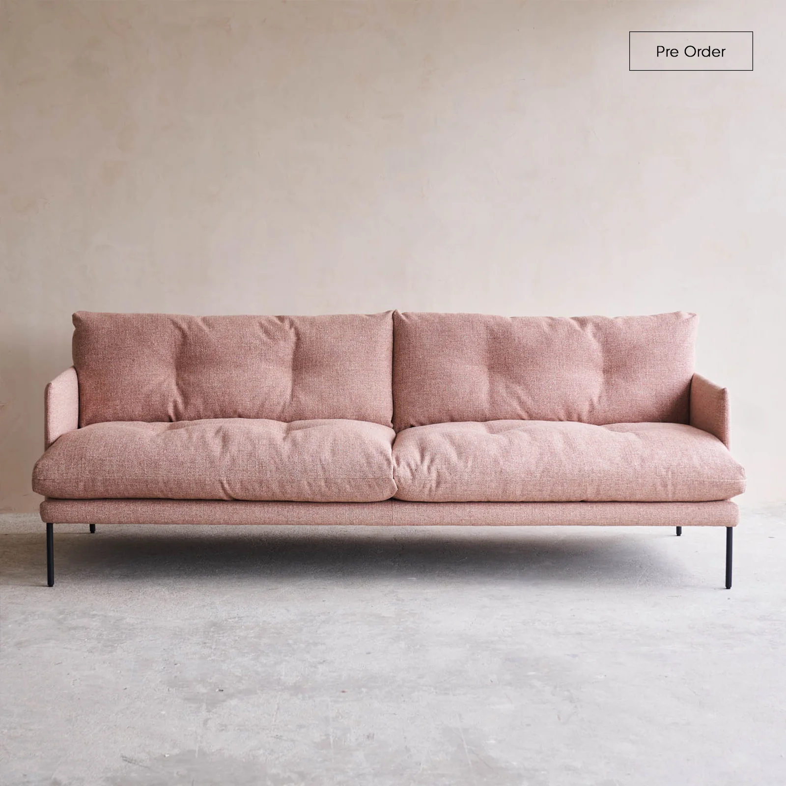 Natural Mercer Fabric Sofa Bespoke Fabric Superior