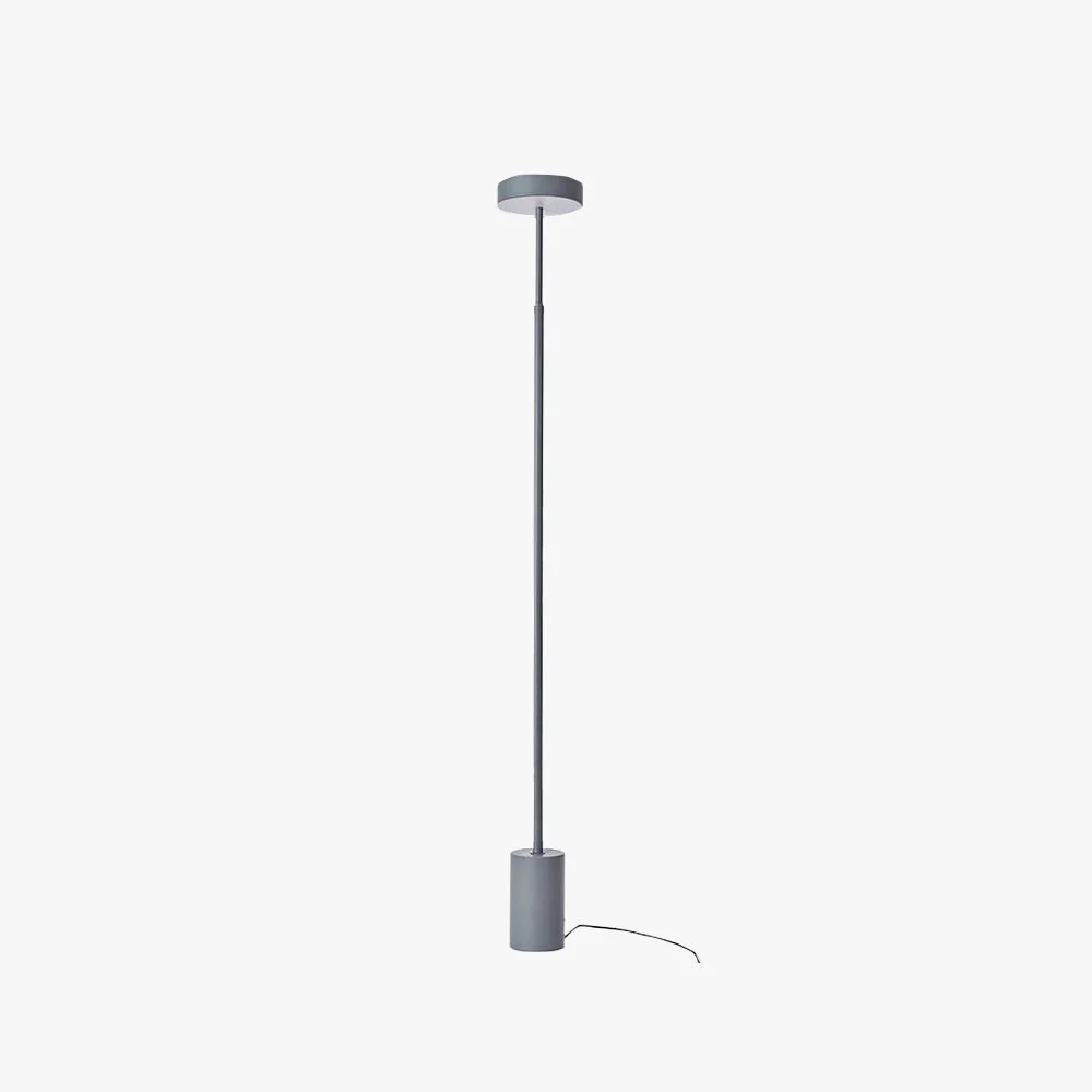 Genuine Edge Floor Lamp Linear Modern Minimalist Black White Gray Bedroom Smooth