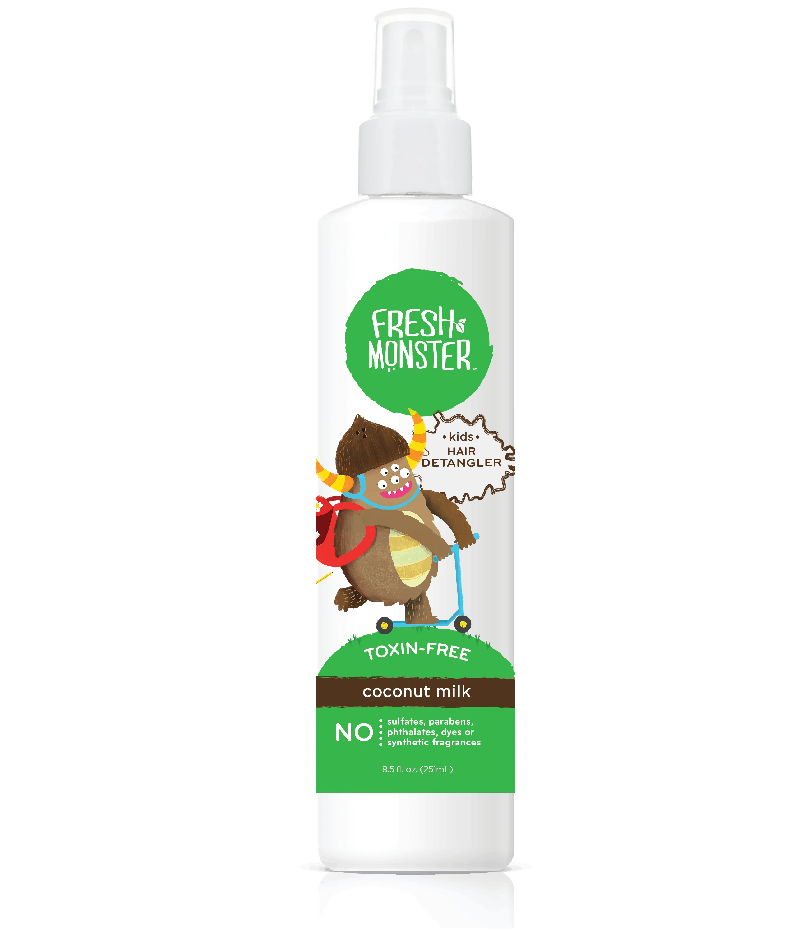 High-Quality Fresh Monster Detangler Spray for Kids Enhanced