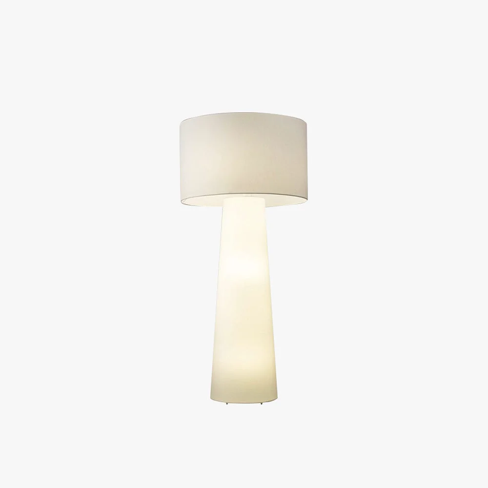 Smart Eryn Modern Cylinder Metal Fabric Floor Lamp Next-Generation