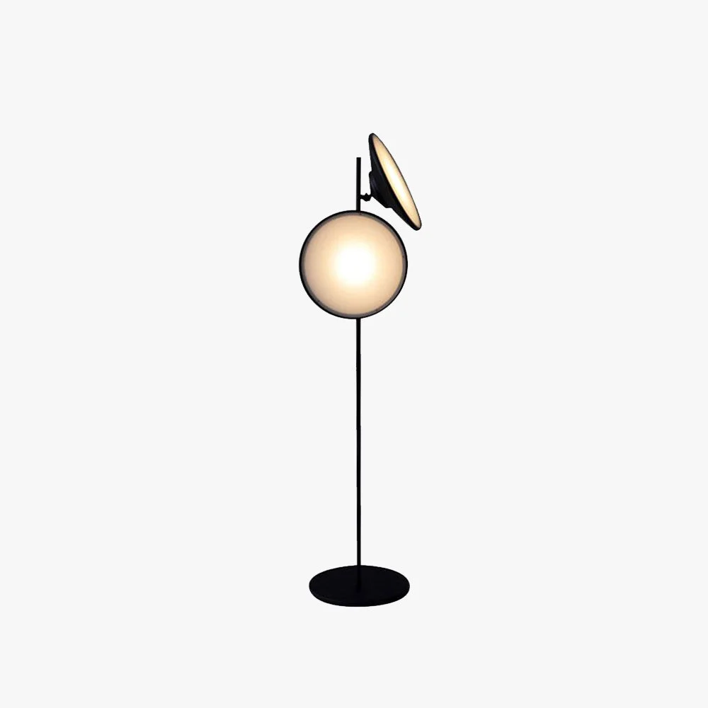 Quality Salgado Trumpet Floor Lamp Metal Black Living Room Bedroom High-Performance
