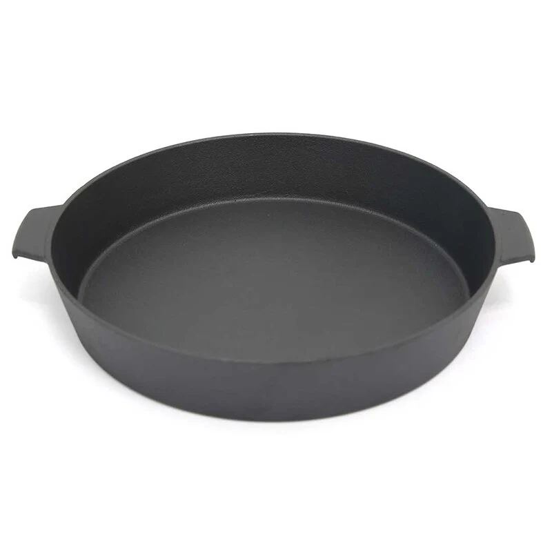 Breathable Big Green Egg Cast Iron Skillet 10.5 Professional