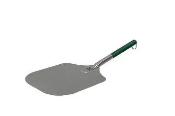 Comfortable Big Green Egg Aluminum Pizza Peel w Soft Grip Handle Certified