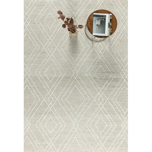 Reliable Labin Hand Woven Rug Ivory Taupe Authentic
