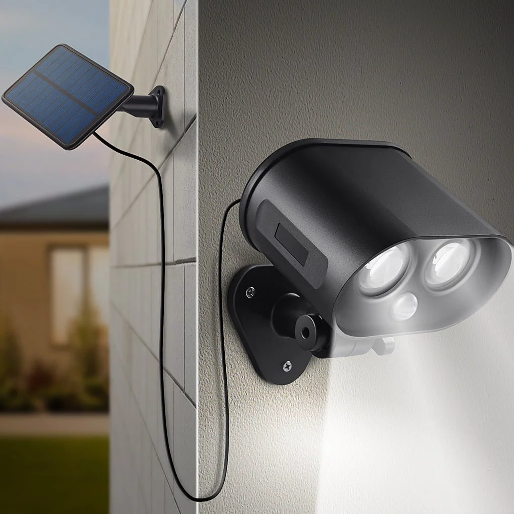 Reusable Solar Adjustable LED Outdoor Wall Lamp Wall Sconces Lighting Flood Light Lightweight