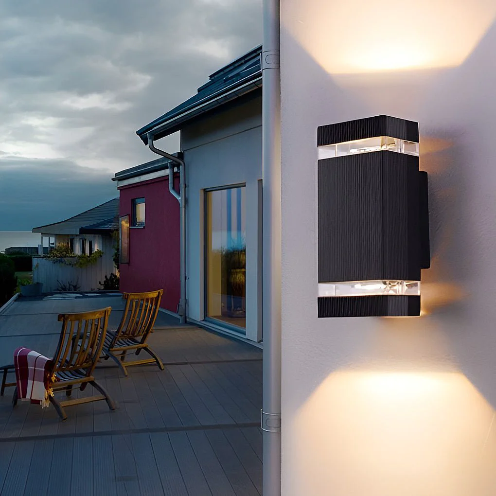 Convenient Square Up and Down Lights LED Outdoor Wall Lights Wall Sconce Lighting Wall Lamp Responsible