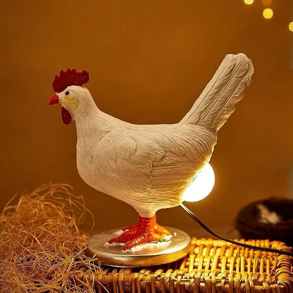 Stylish Funny Chicken Night Light Safe