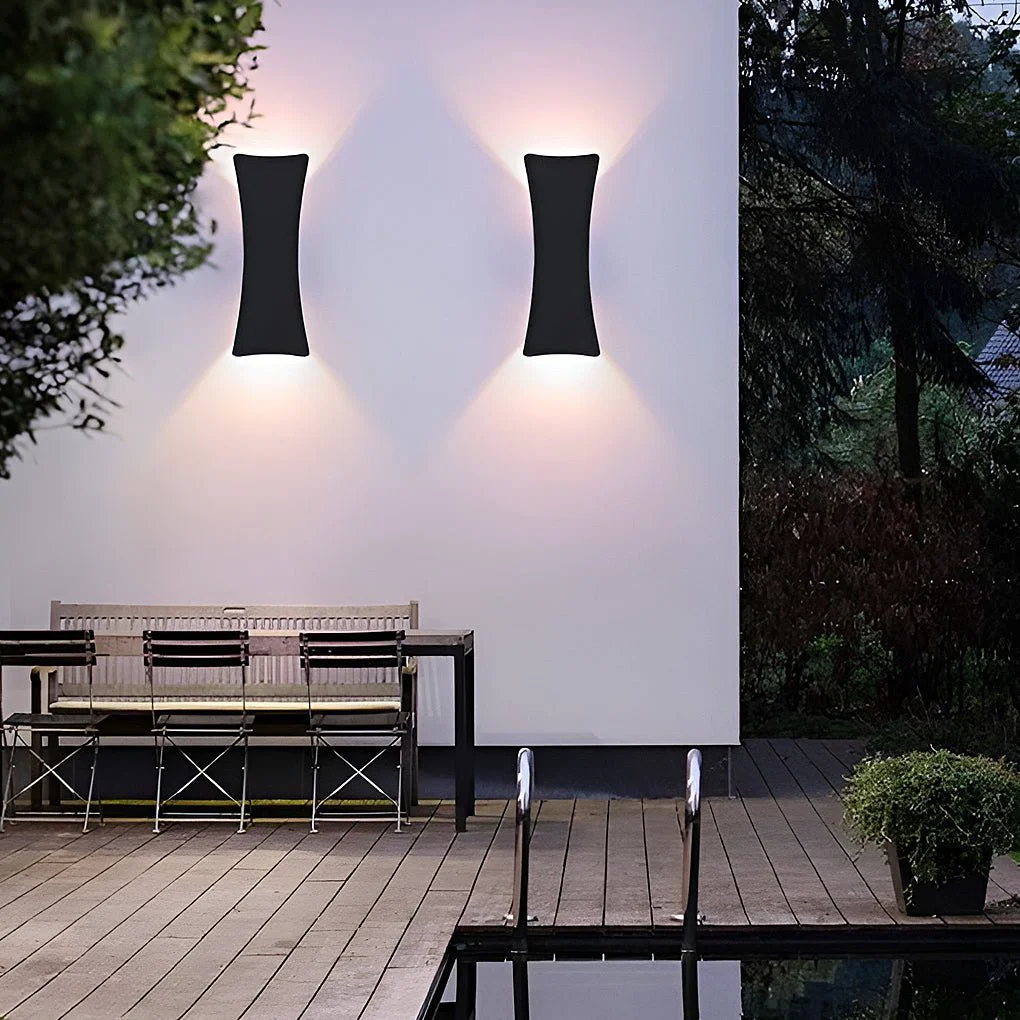 Practical Creative Up and Down Lights LED Outdoor Wall Lights Wall Lamp Wall Sconce Lighting Clean