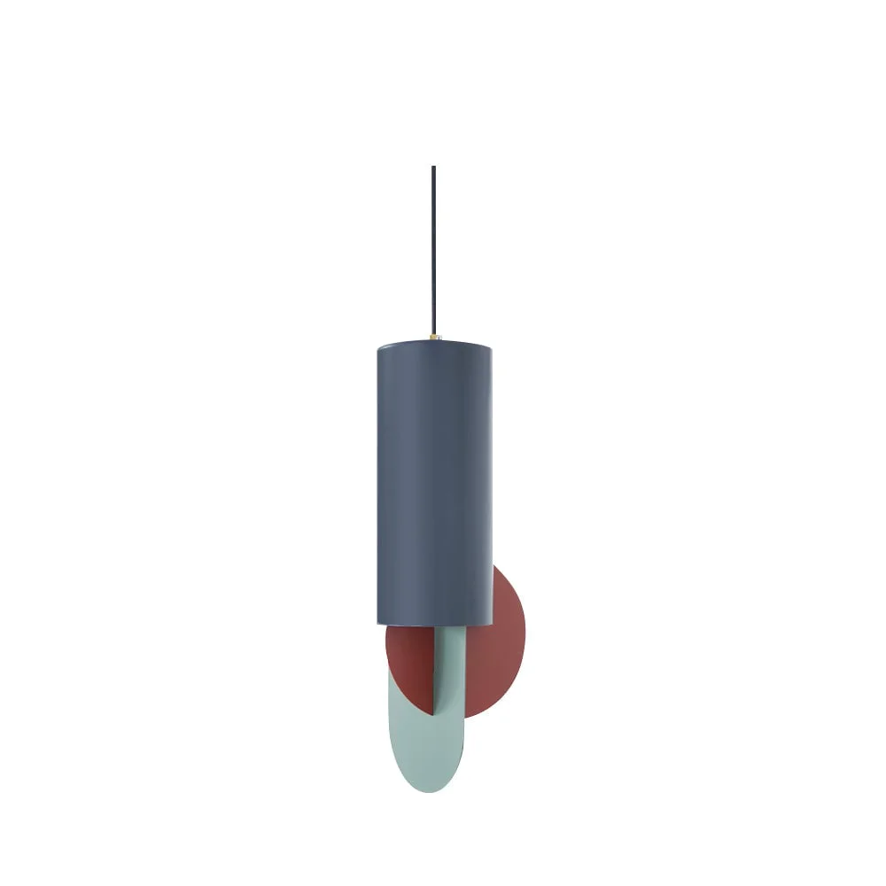Modern Suprematic Pendant Lamp Green