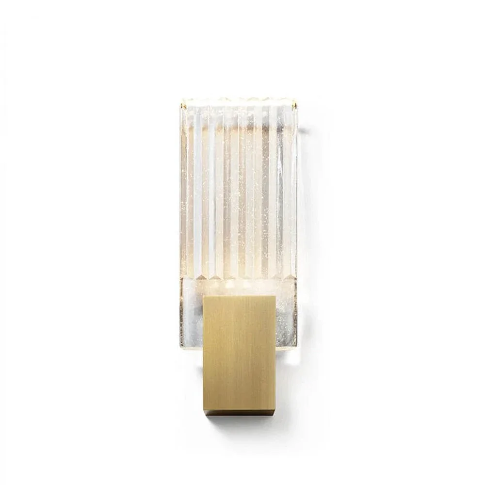 Soft Pleated Crystal Wall Lamp Exclusive