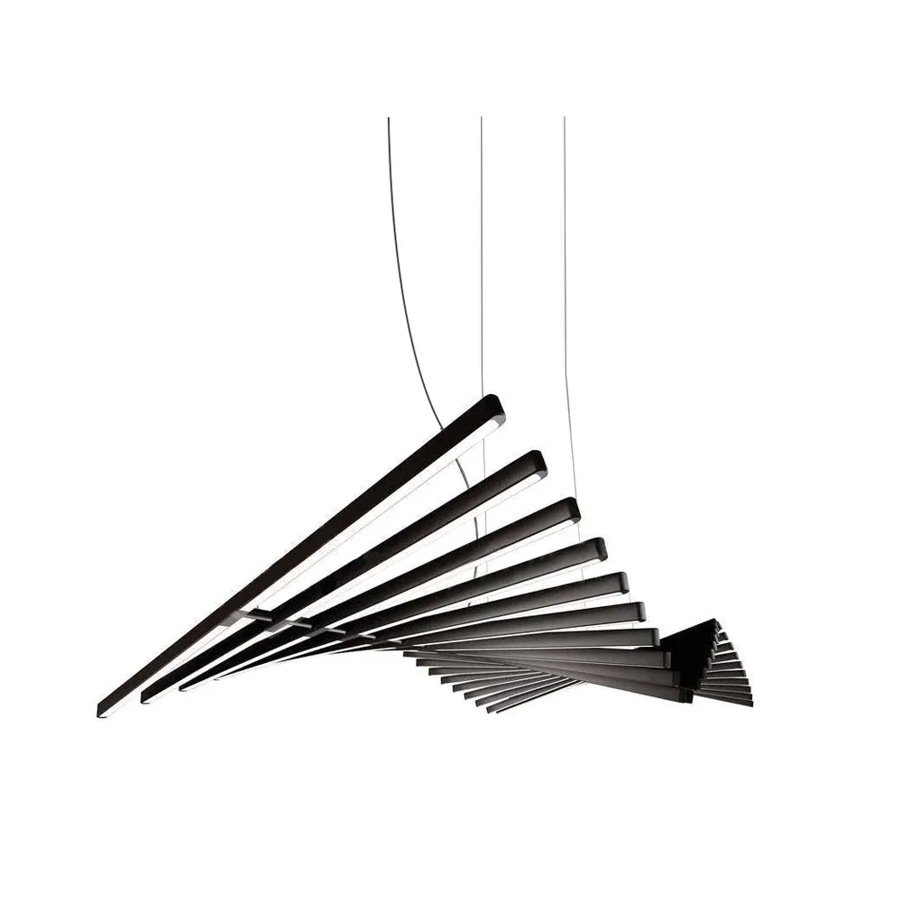Functional Black Rhythm Collection Chandeliers User-Friendly