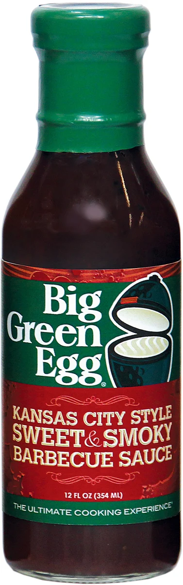Lightweight Big Green Egg BBQ Sauce Kansas City Style - Sweet Smoky Expertly Made