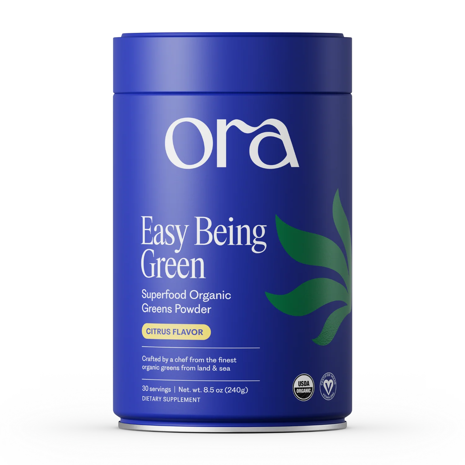 Elite Ora Organic Easy Being Green Daily Active Superfood Greens Powder Genuine