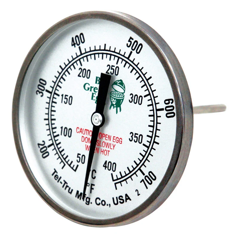 Outstanding Big Green Egg External Temperature Gauge LARGE DIAL 3 Premium Material