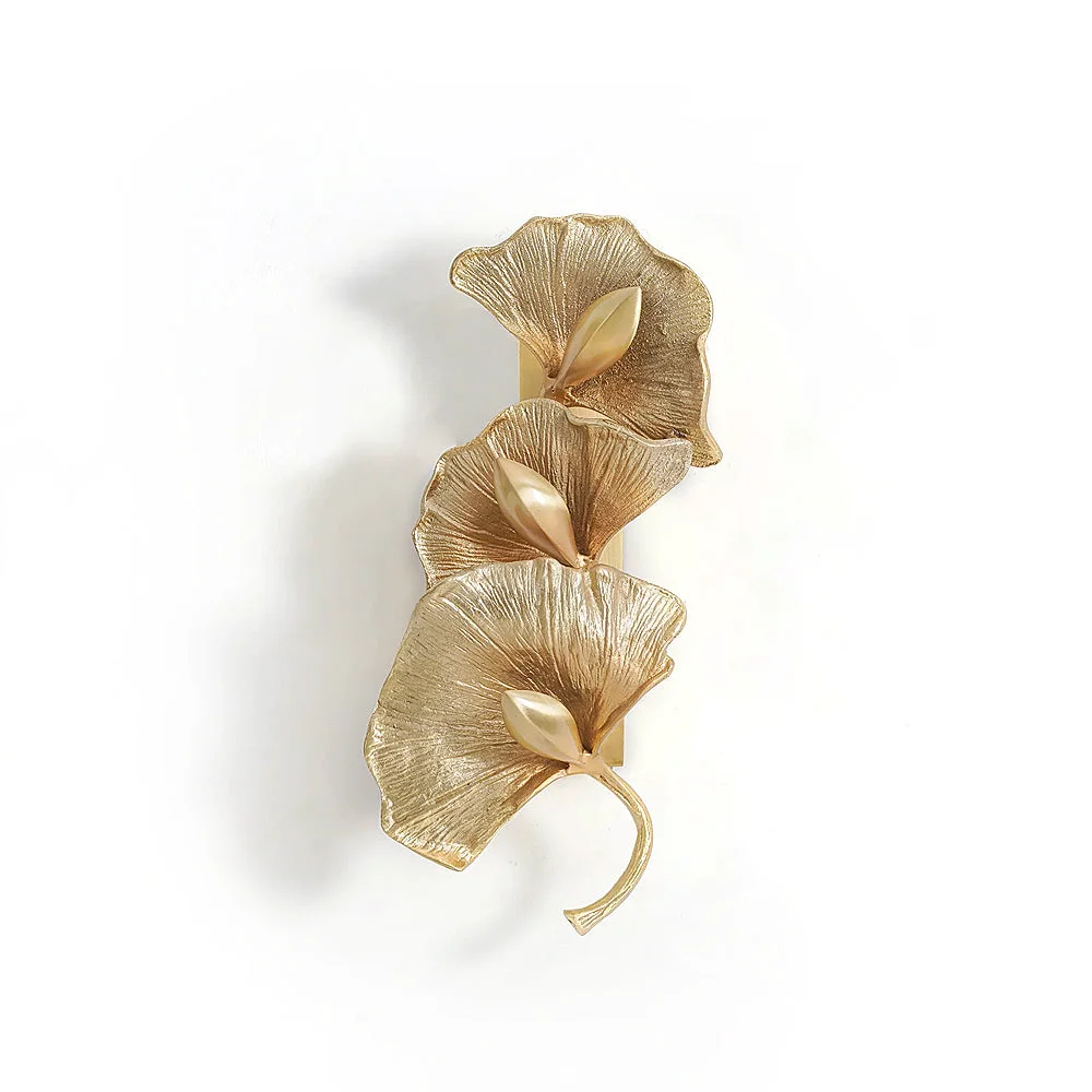 Easy-to-Use Ginkgo Leaf Wall Lamp World-Class