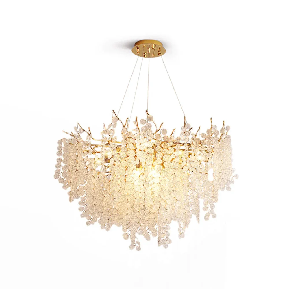 Artisan Shiro Noda Glass Chandeliers Certified