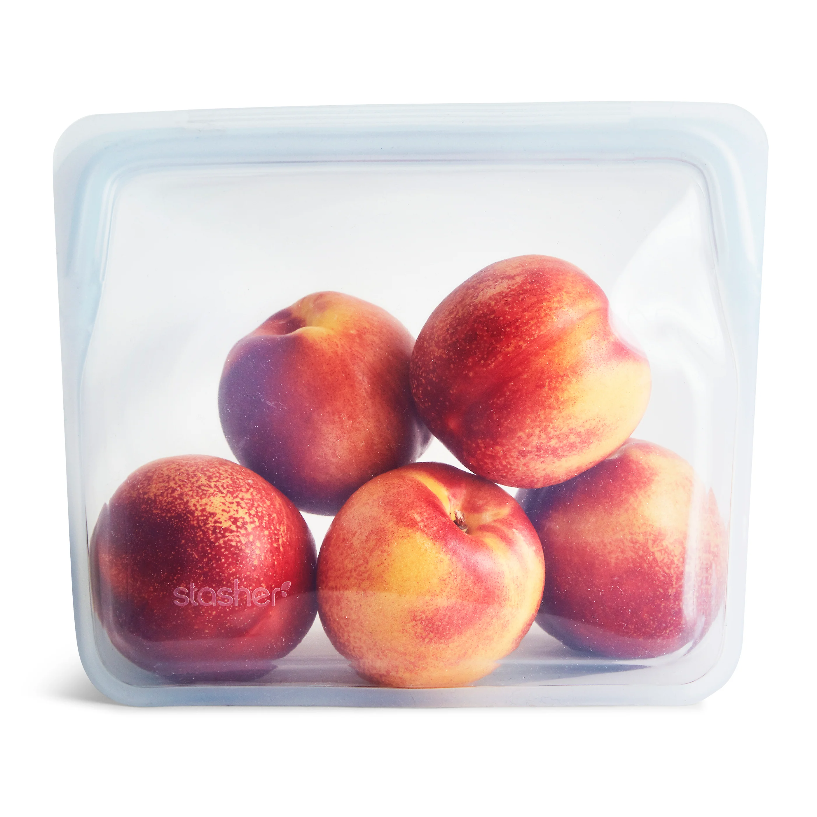 Solid Stasher Reusable Silicone Stand-Up Bag Sophisticated