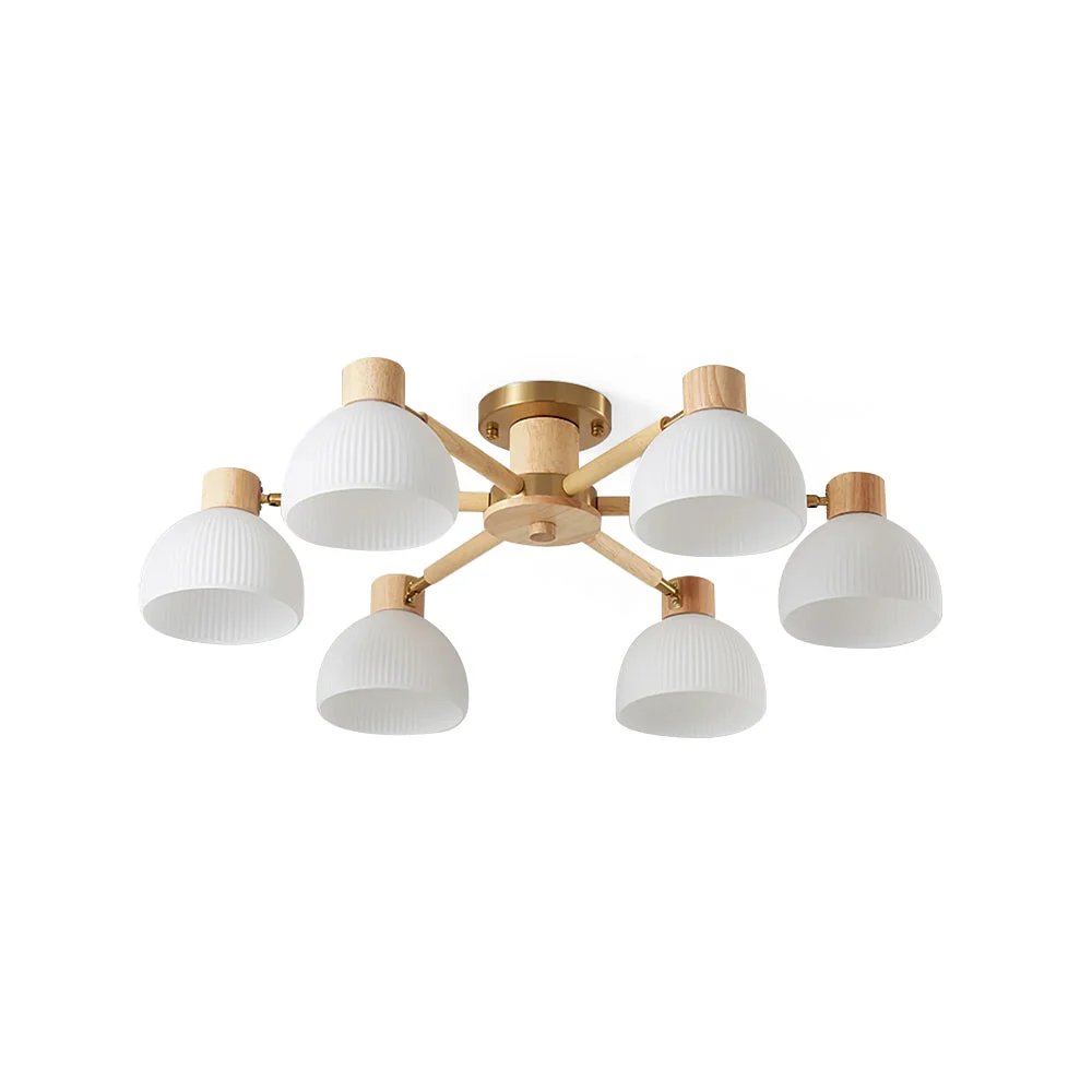 Casual Flared Ceiling Light Modern