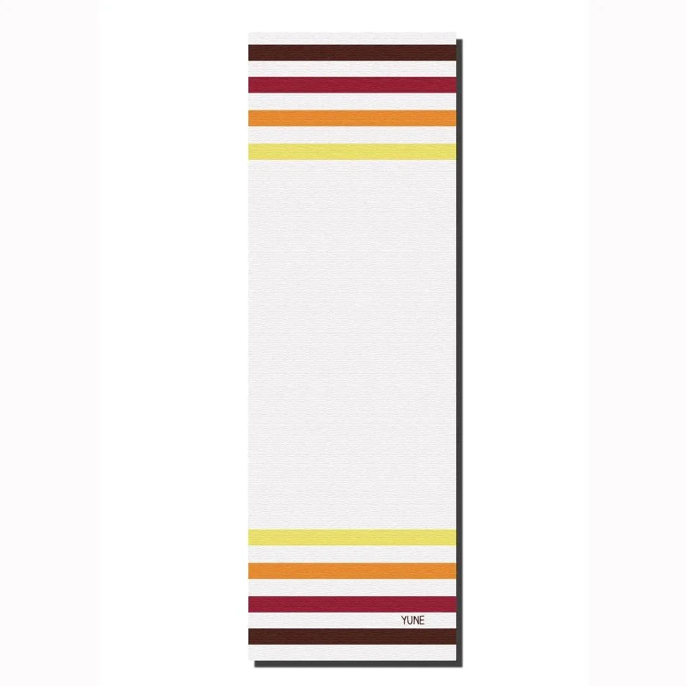 Crafted Yune Yoga Striped Yoga Mat OS76 Soft