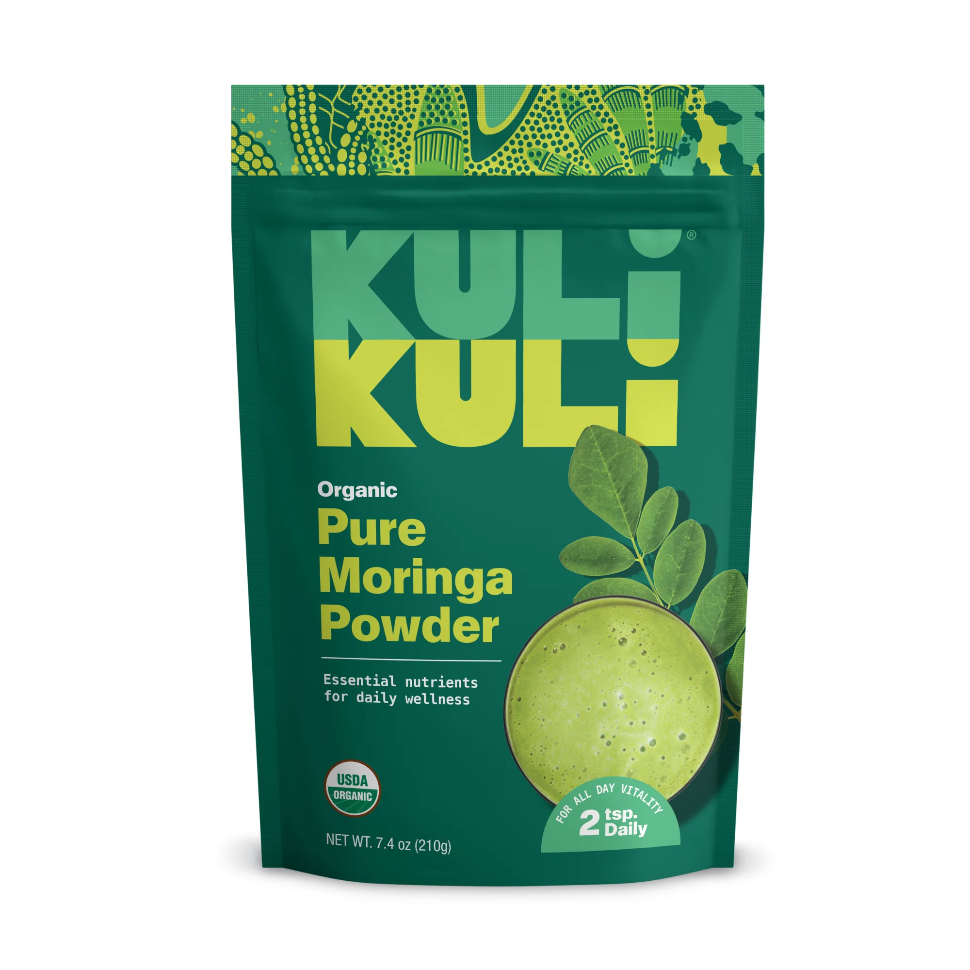 Authentic Kuli Kuli Foods Pure Moringa Organic Superfood Powder Prestigious