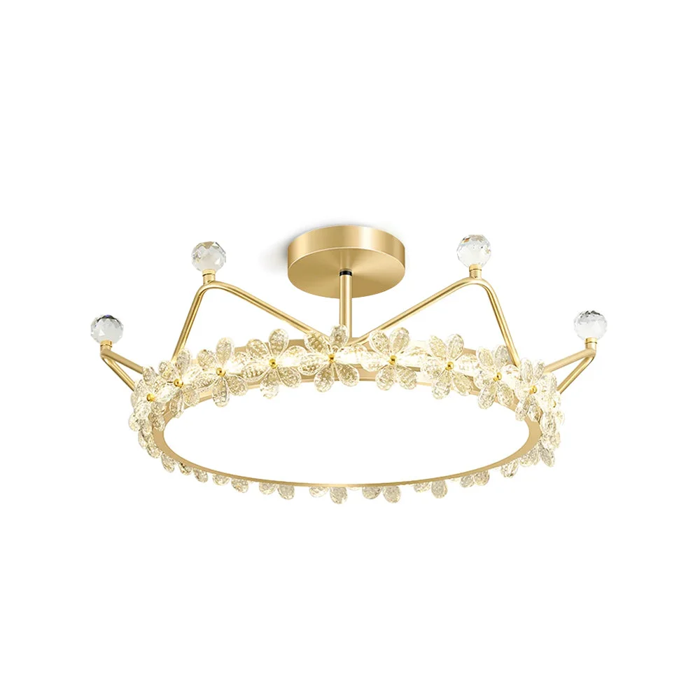 Eco-Friendly Petal Crown Ceiling Lamp Proven
