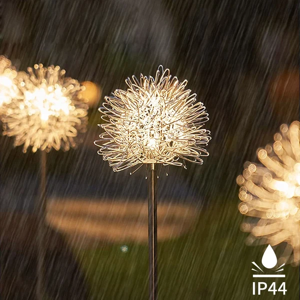 High-Performance LED Solar Dandelion Flower Ball Lights Outstanding