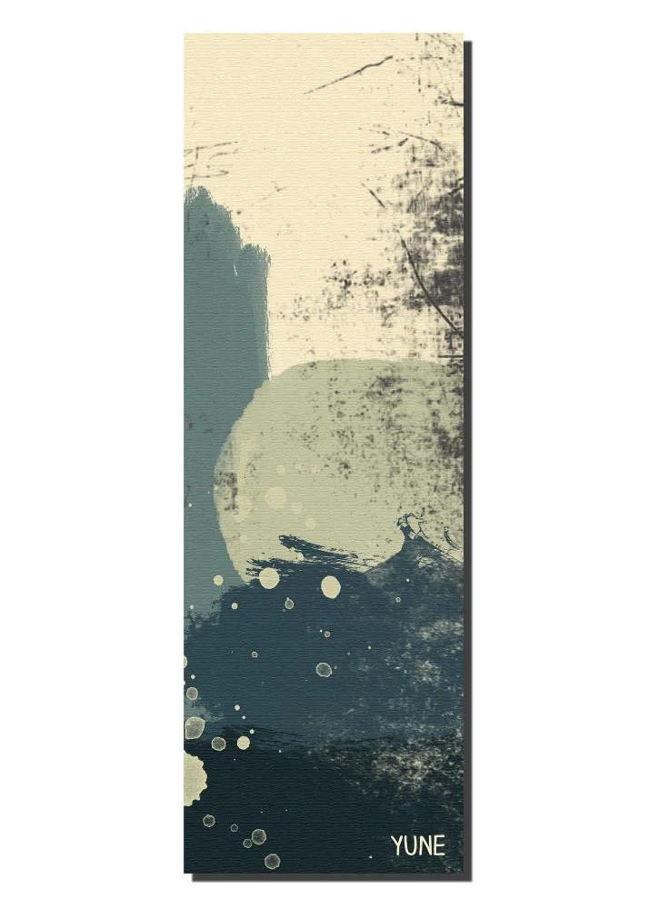 Durable Yoga Mat 6mm Thick Green Non-Slip Eco Friendly Yune Yoga Zebes Smooth