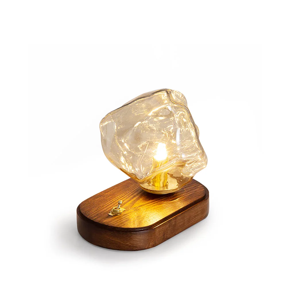 Crafted Ice Inspired Table Lamp Original