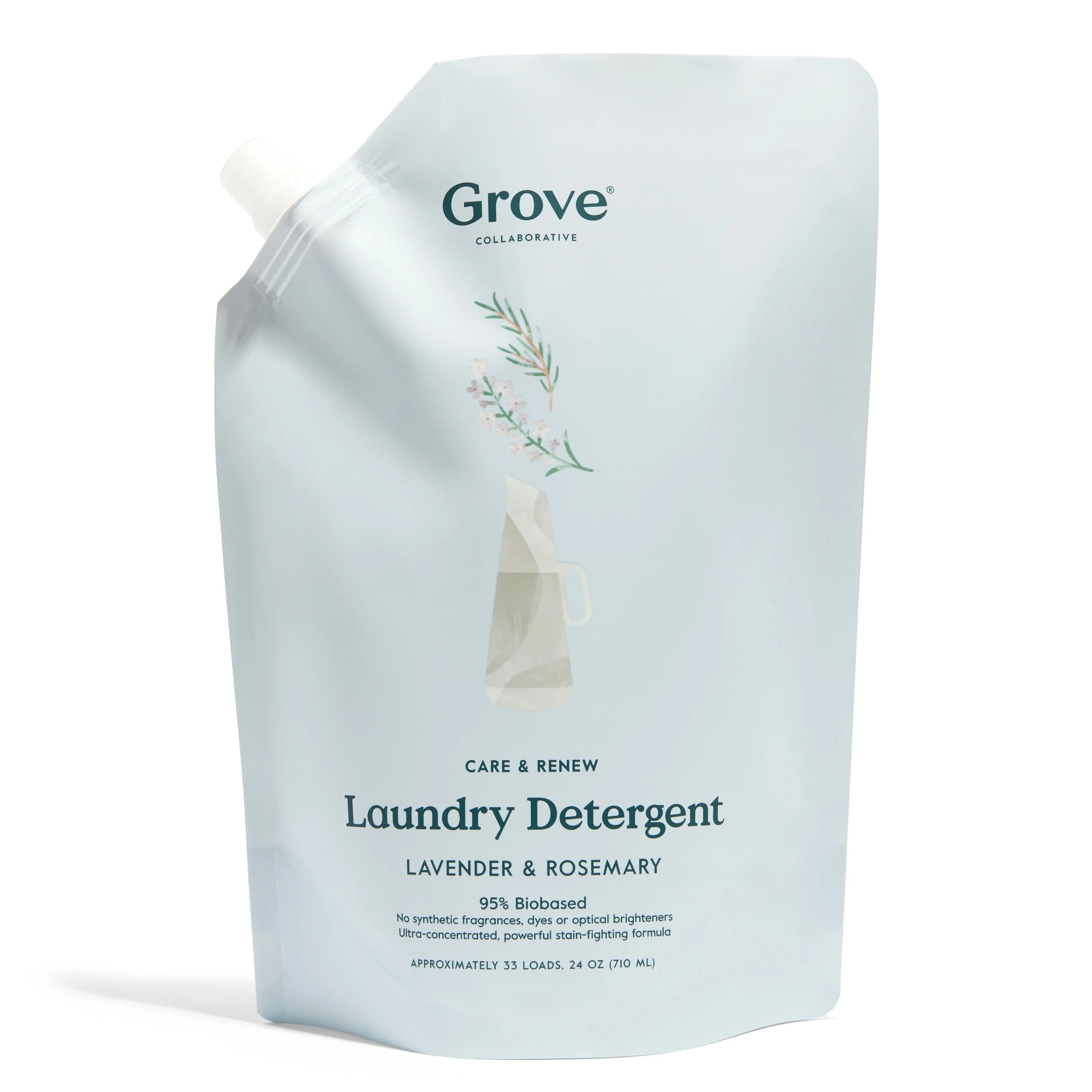 Responsible Grove Co. Care Renew Liquid Laundry Detergent Official