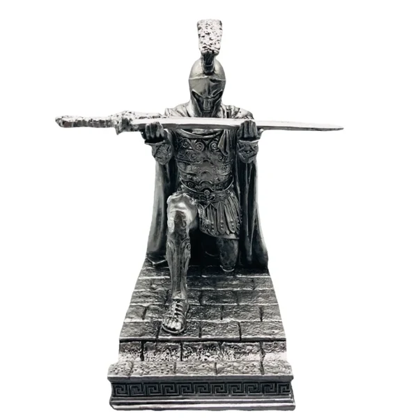 Sophisticated Knight Pen and Phone Holder User-Friendly