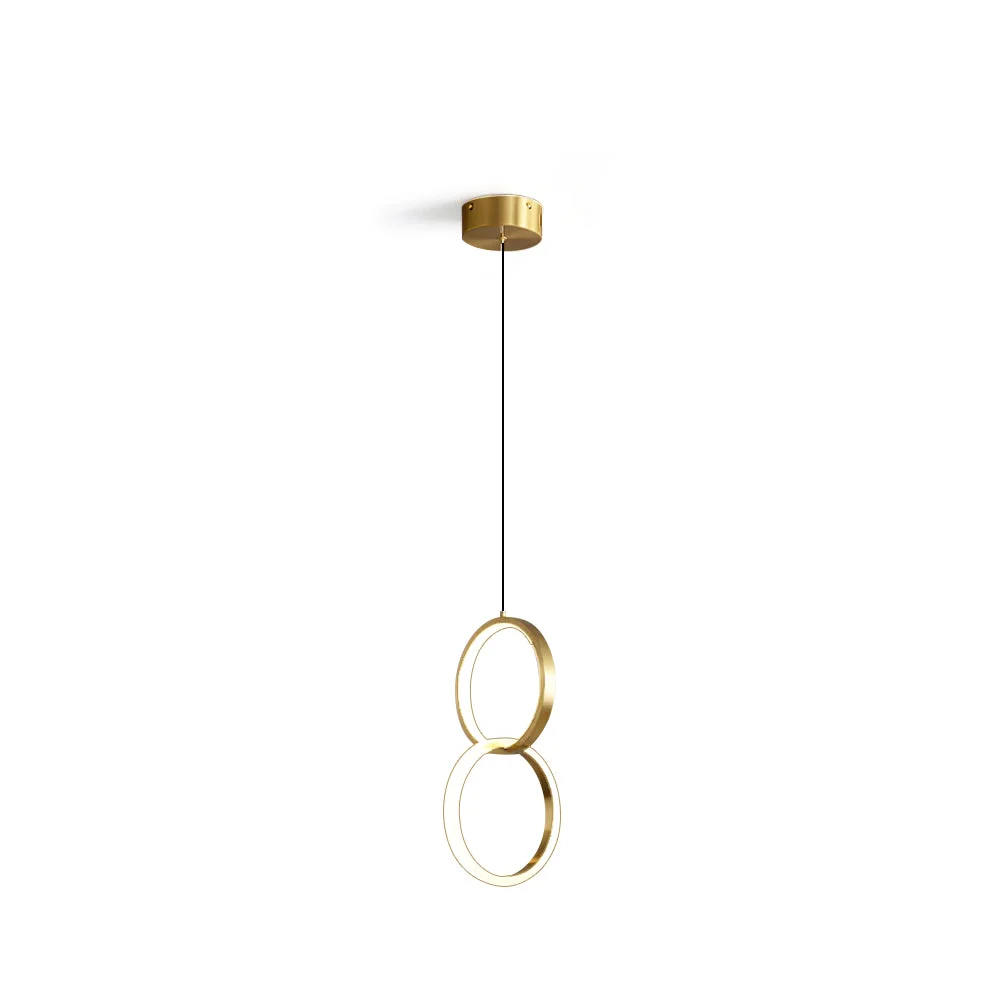 Casual Rings Pendant Lamp Professional