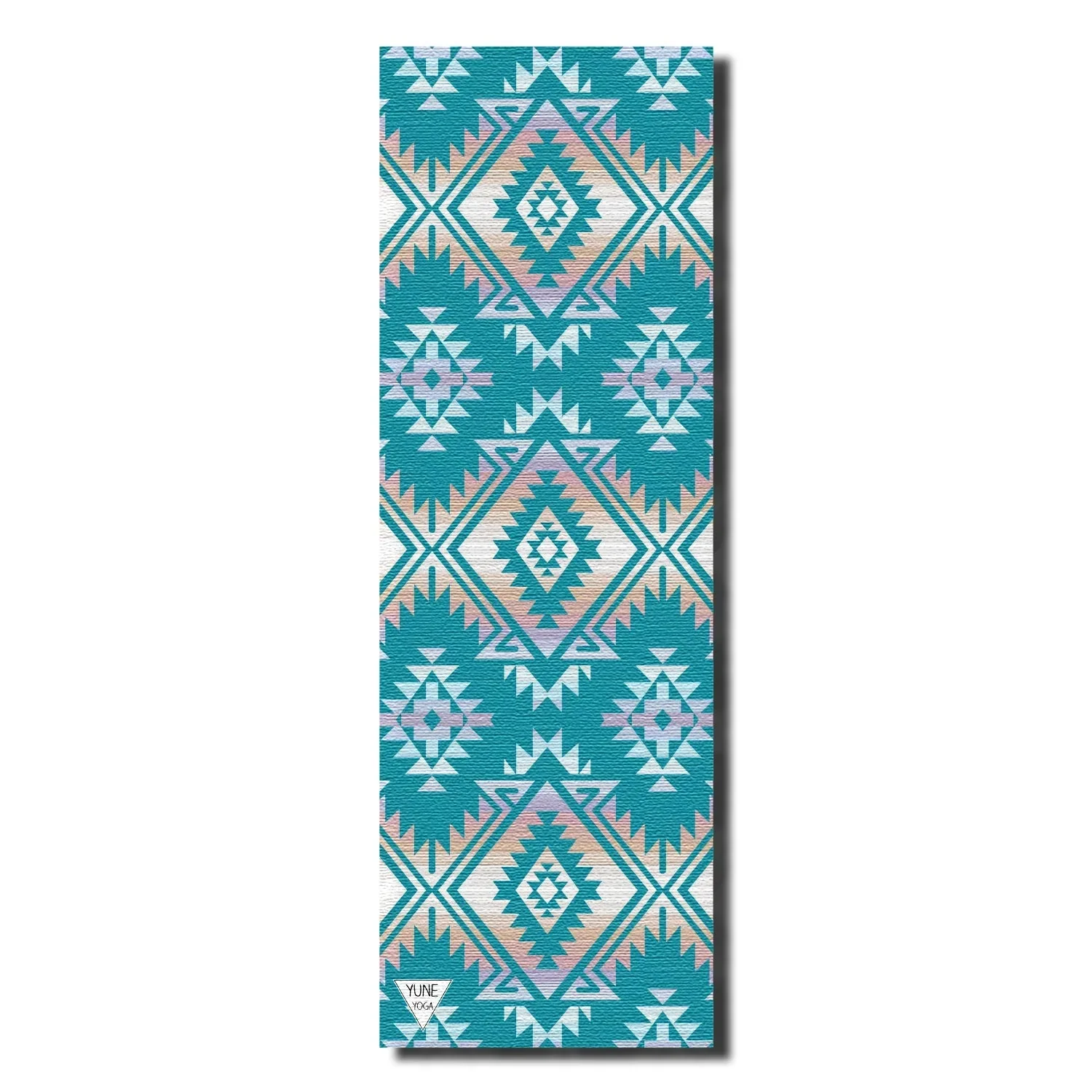 Professional Jerome Lake Yoga Mat – 6 mm Extra Thick Double-Sided Non-Slip Eco-Friendly PER with Deep Blue Water Design Yune Yoga High-Quality