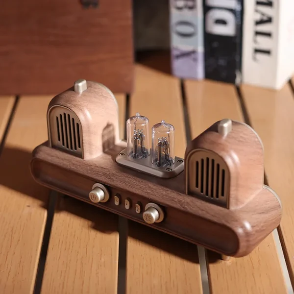 Specialty Retro Bluetooth Speaker with Atmosphere Lamp Clean