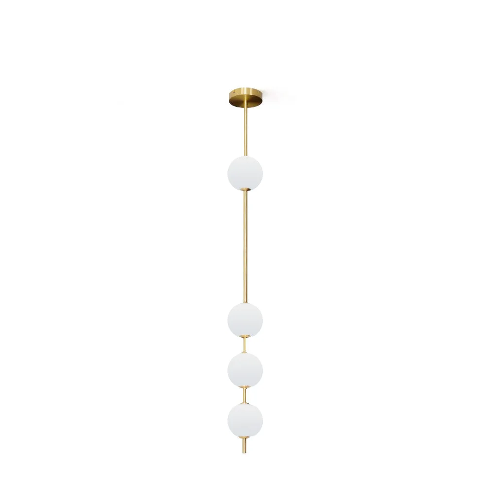 Easy-to-Use Vertical Balls Pendant Lamp Organic
