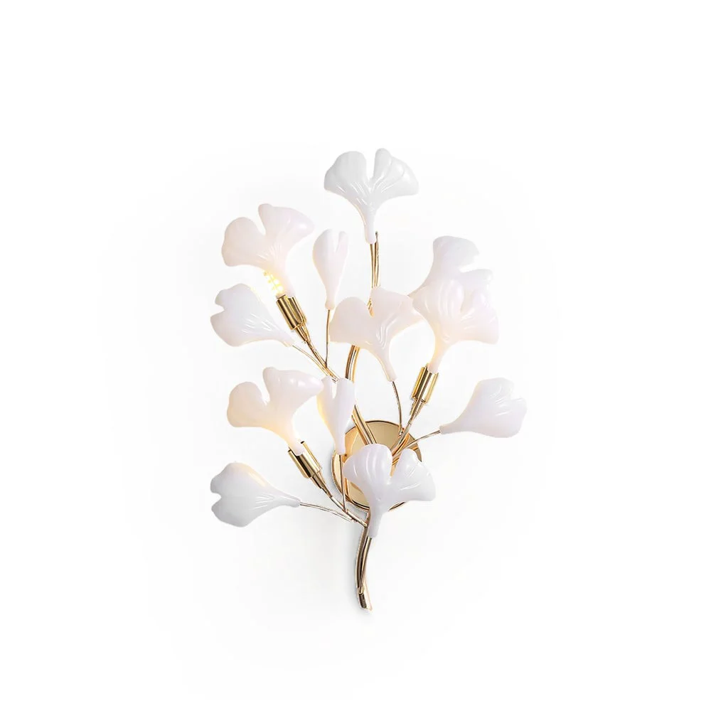 Optimized Gingko Wall Lamp Artisan