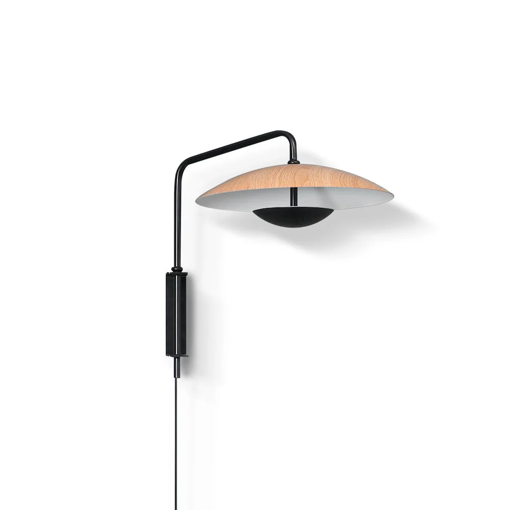 Sustainable Ginger Plug In Wall Lamp Traditional
