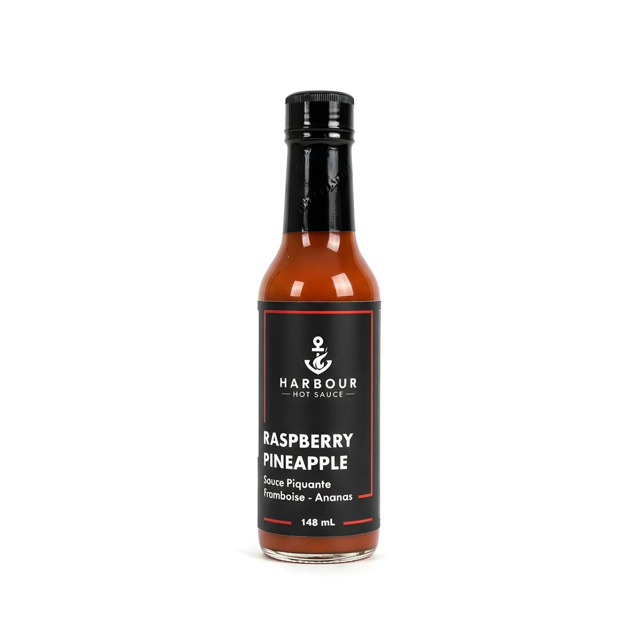 Modern Raspberry and Pineapple Hot Sauce High-Grade