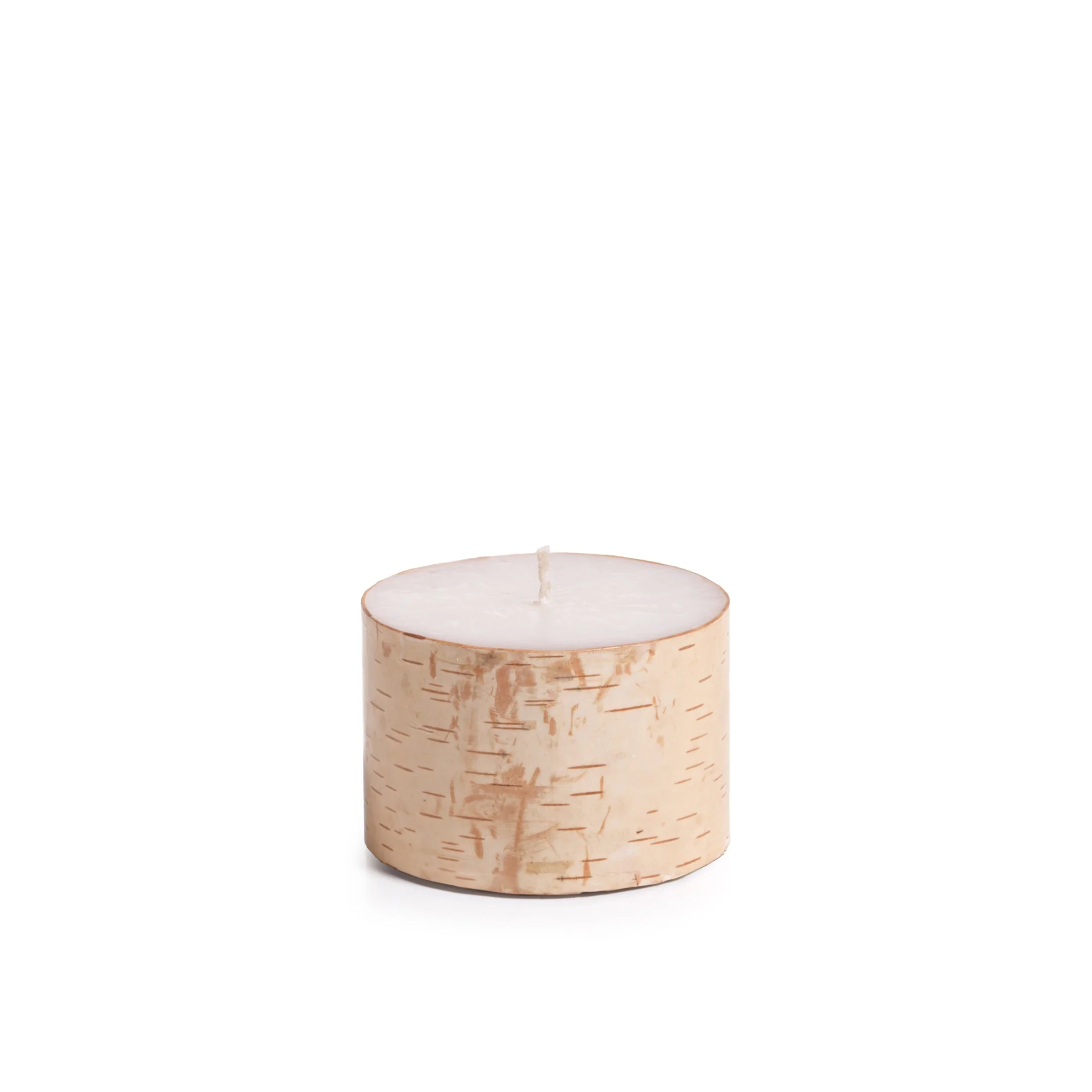 Relaxed Birchwood Scented Pillar Candle Functional