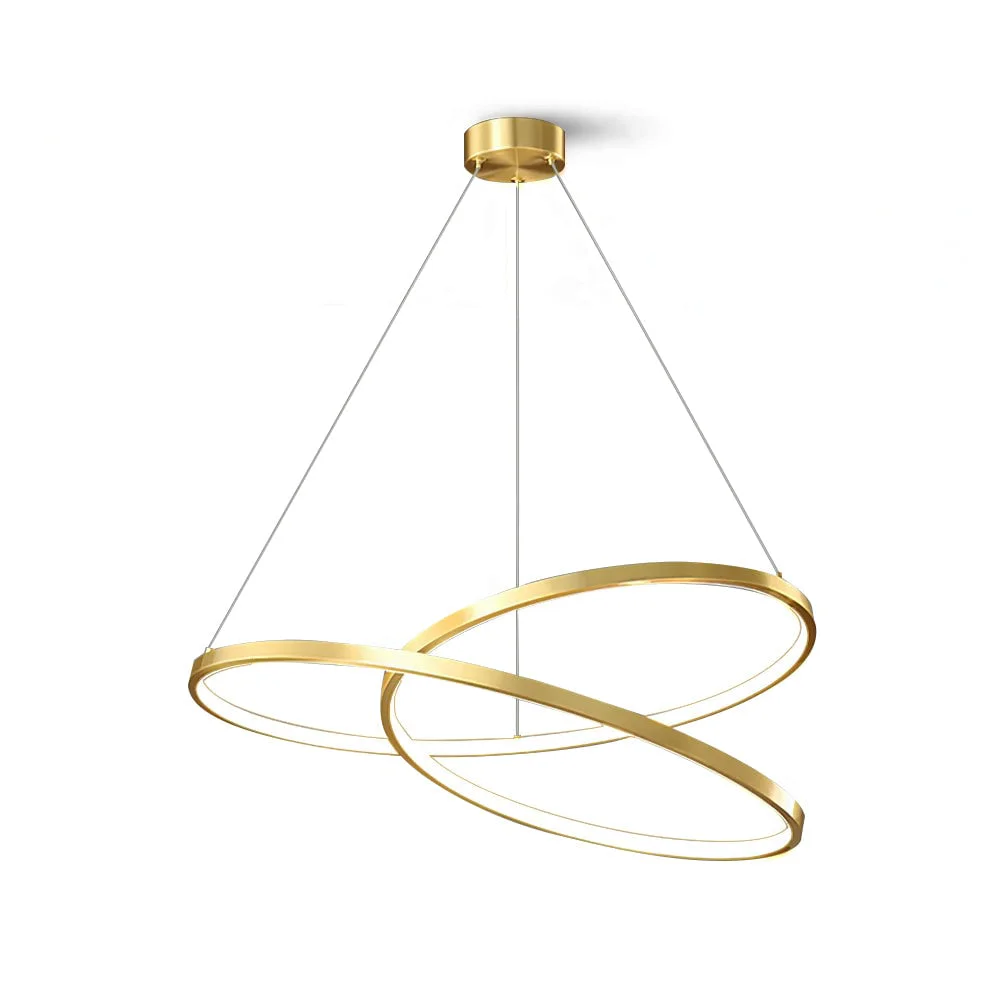 Organic Geometric Curve Chandelier High-Quality