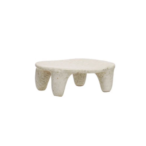 Safe Stoneware Footed Dish - Reactive Glaze Original