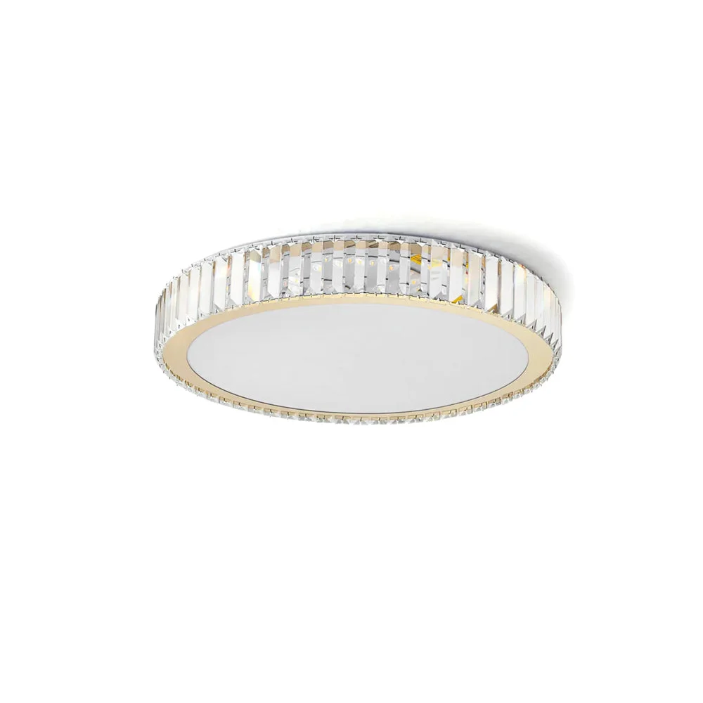 Specialty Round Crystal Ceiling Lamp Safe