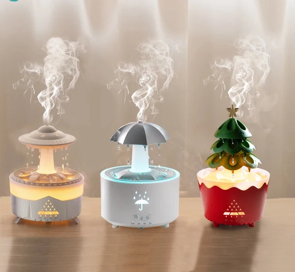 Reusable Raindrop Ultrasonic Humidifier Effective